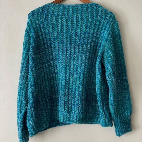 Garry Weber mohair blend knitted sweater made in Italy size 16 - Picture 5 of 5